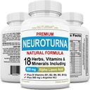 Neuropathie Ondersteuning Zenuwsupplement met 600 mg zuiver Alpha Lipoïnezuur - maximale sterkte formule, versterken zenuwen in vingers, handen, tenen, & voeten - beste Perifere Relief Support - 120 capsules