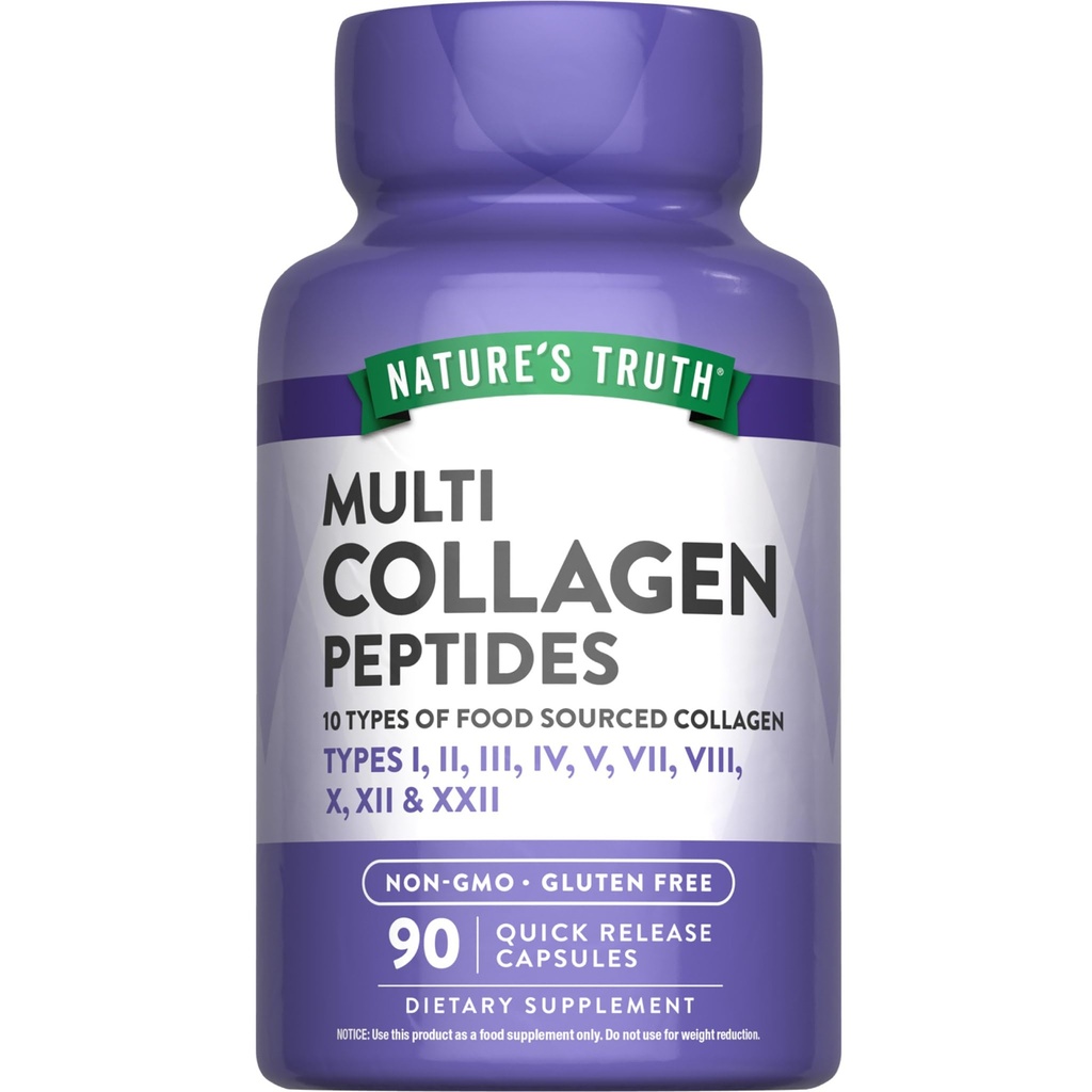 Nature's Truth Multi Collageen Peptides Capsules 