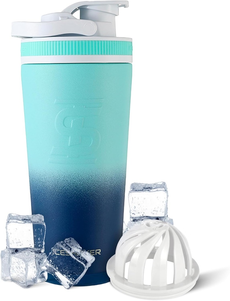 Ice Shaker geïsoleerd roestvrij staal Shaker Bottle 