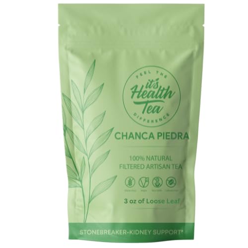Stone Breaker Chanca Piedra Tea - Los blad w/ 35 Theezakjes - Natuurlijke nierreiniging - Niersteenverbrijzelaar & Gallblader Detox uit Peru (Phylanthus niruri)