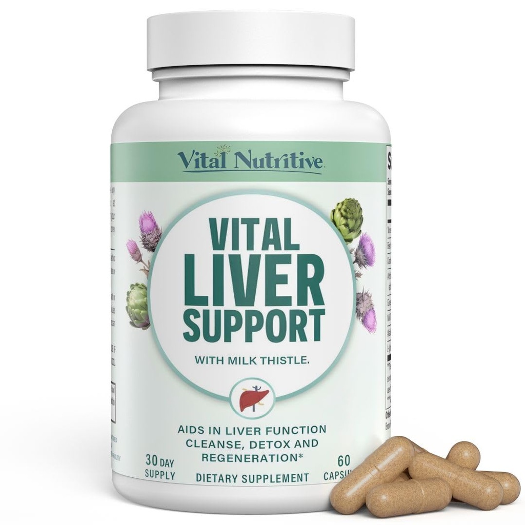 Vitale lever ondersteuning nieuwe formule leversupplement en lever vitamine 