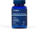 Trace Minerals Magnesium Glycinate - Voorzichtig Magnesium Glycinate Supplement voor gezonde slaap en ontspanning ondersteuning - gezonde geest en energie - Veganistisch - Glutenvrije - 90 Tellen (90 Diners)
