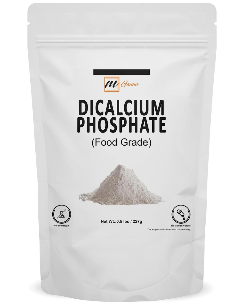 Dicalciumfosfaat voor levensmiddelen en cosmetica 227 gram / 0,5 lbs
