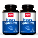 Jarrow Formulas Neuro Optimizer - 120 Capsules, Pack of 2 - Brain Health & Antioxidant Support - Includes 7 Neuro Nutrients - Gluten Free - 60 Total Servings