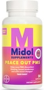 MIDOL Supplementen Peace Out PMS, PMS Ondersteuning Supplement, Geformuleerd met Chasteberry om borst tenderness en milde stemming veranderingen te helpen, ook met Gemberpoeder en Valeriaan Extract, 30 Tellen