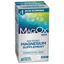 Mag-Ox 400 Magnesium Supplement, Farmaceutische graad Magnesiumoxide met 482 mg per dosis, 60 tabletten