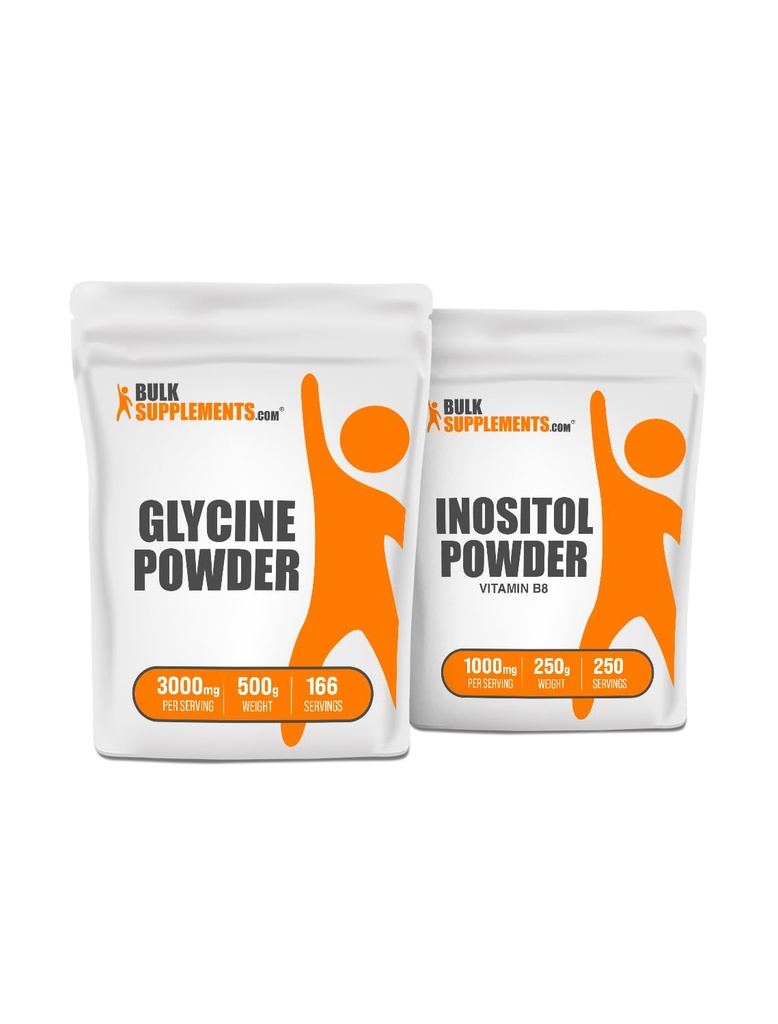Glycine 500g + Inositol (Vitamine B8) 250g bundel