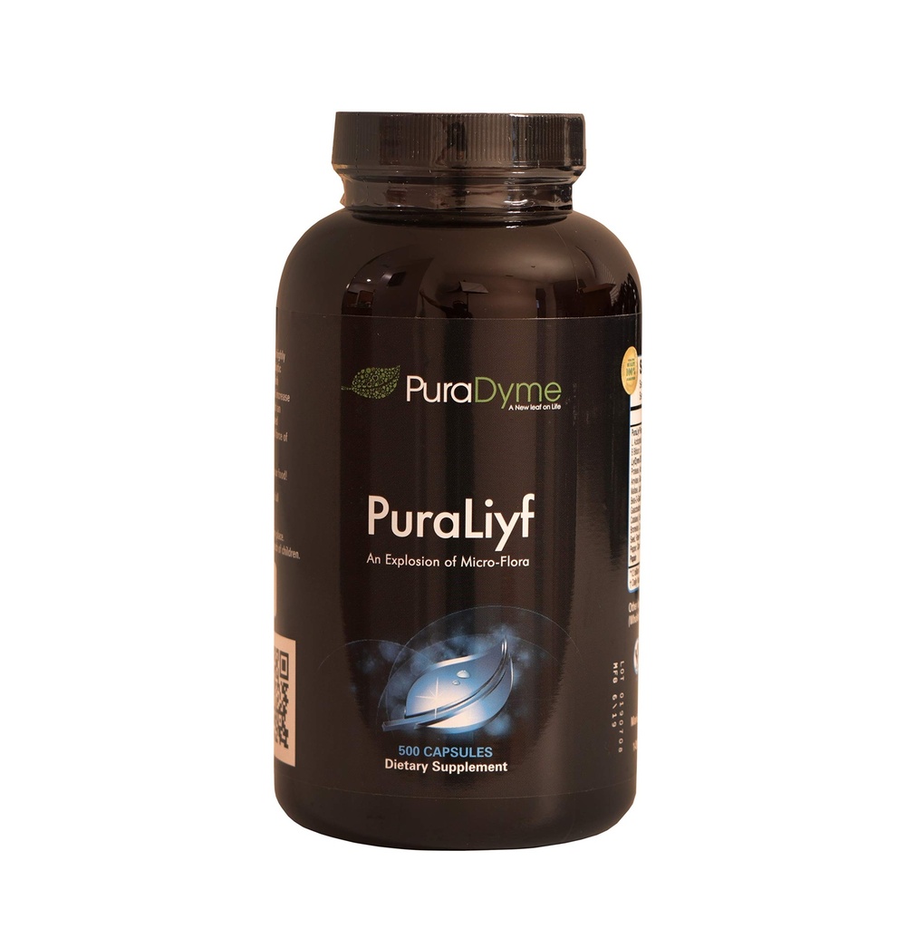 Puradyme PuraLiyf 500 Veggie Capsules door Lou Corona