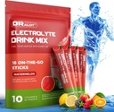 Suikervrije Electrolyten poeder met natuurlijke smaken, 3X snelle hydratatie pakketten met 10 Electrolyte & vitamines, vloeibare dagelijkse IV, Non-GMO, Glutenvrije, Keto, Veganist, 16 Sticks, Watermeloen