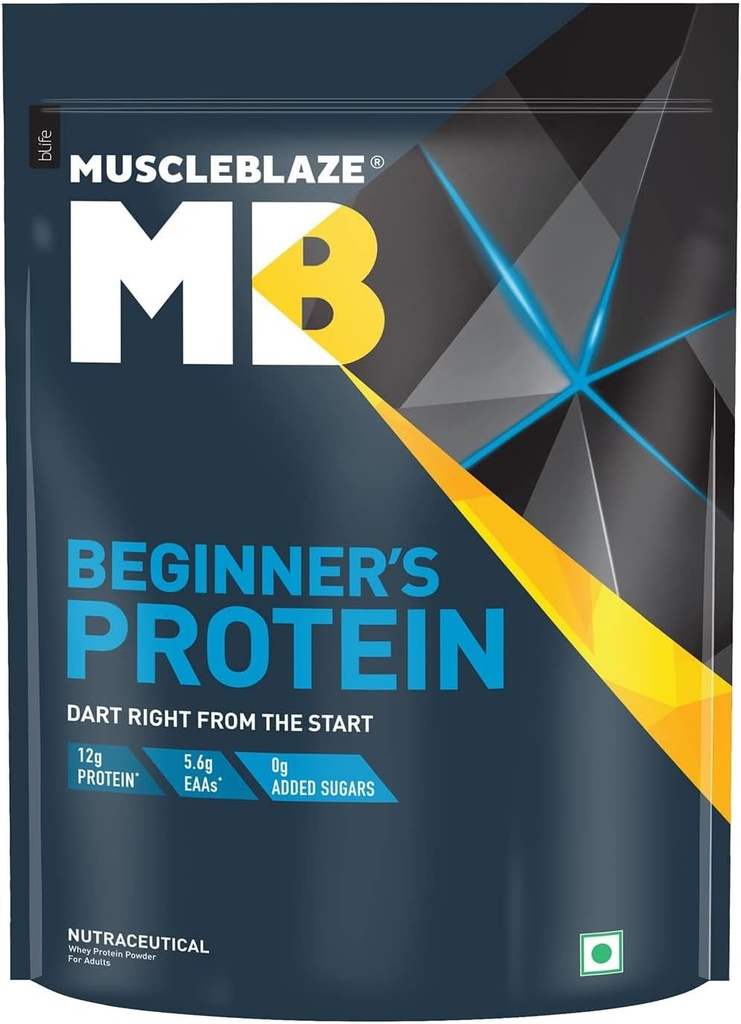 Generic Beginner's Whey Protein, No Added Sugar, Faster Muscle Recovery & Improved Strength (Chocolaat, 500 g / 1,1 lb)