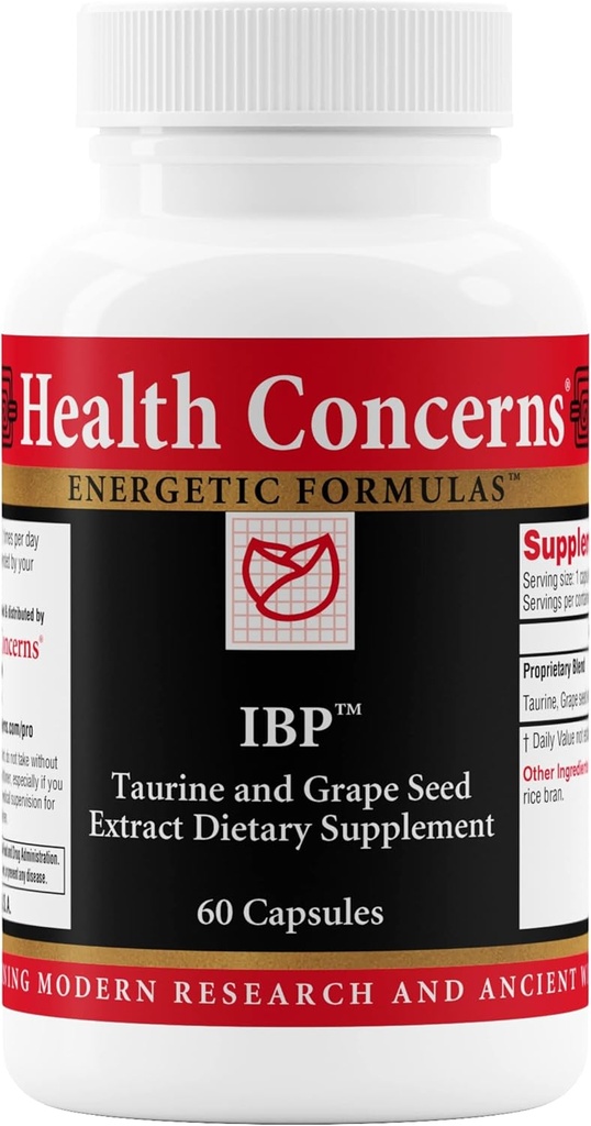 Gezondheid Bezorgd BBP hart-gezondheid Supplement met Taurine & Grape Seed Extract 