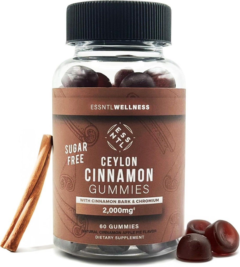 Ceylon Cinnamon Sugar-Free Gummies - 120ct 
