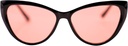 FL-41 Migraine glazen overgangslens voor binnen/buitenlicht gevoeligheid en fotofobie Cat Eye Hardcase