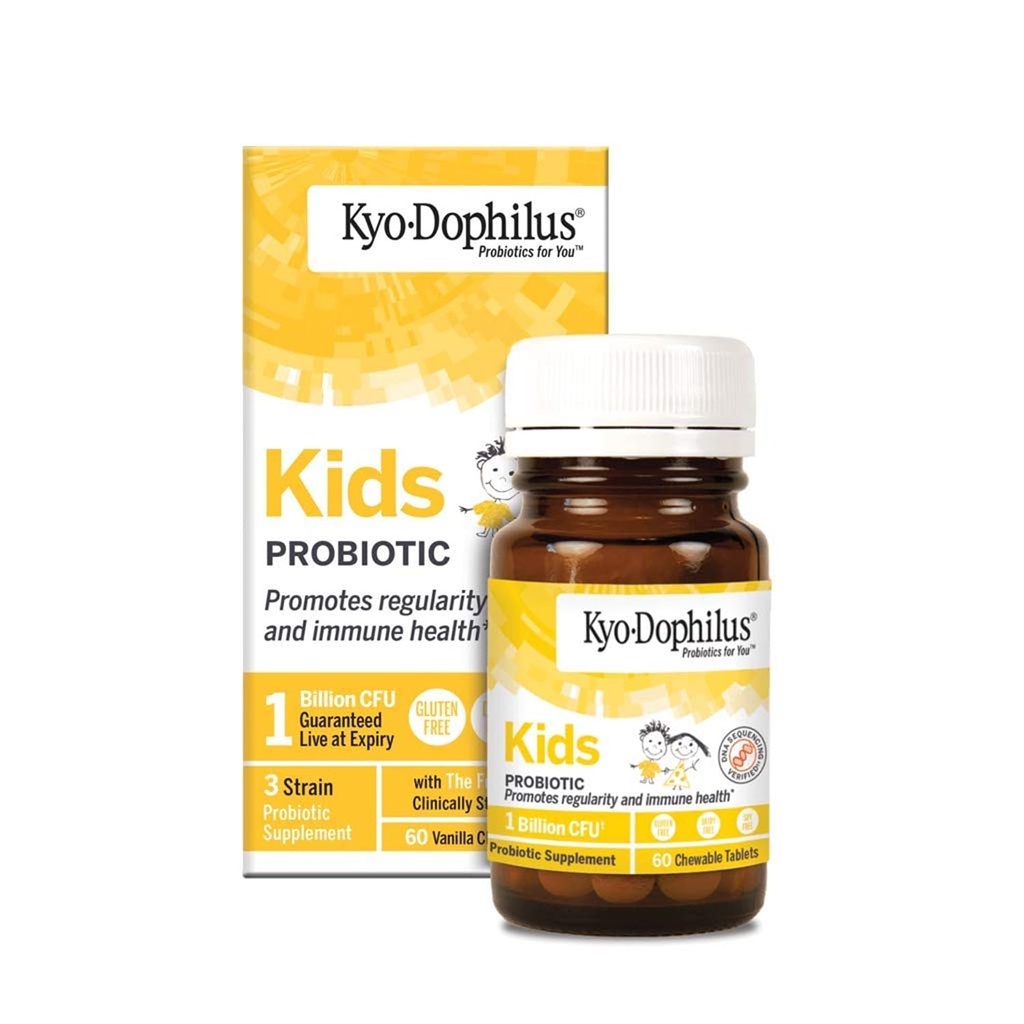 Wakunaga Kyo-Dophilus Kids Probiotic, bevordert de regelmaat en de immuungezondheid
