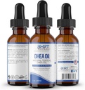DHEA supplement natuurlijke thematische olie - hoge concentratie DHEA voor vrouwen en mannen - Premium Formule Hormone Balance voor vrouwen - Ondersteunt Hormonal Balance, 1 Fl Oz (pakket van 1)