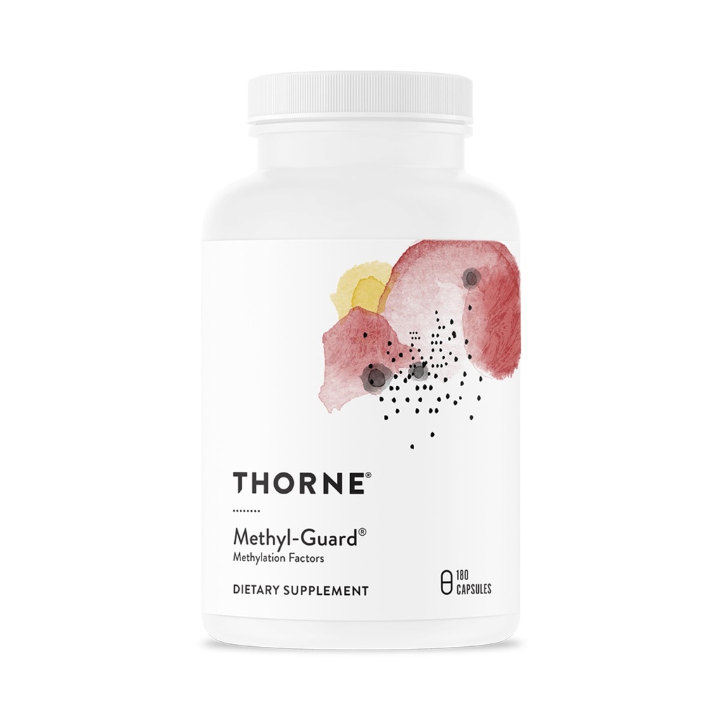 THORNE - Methyl-Guard - Methylation Support Supplement* met Folaat en Vitamine B12 - 180 Capsules
