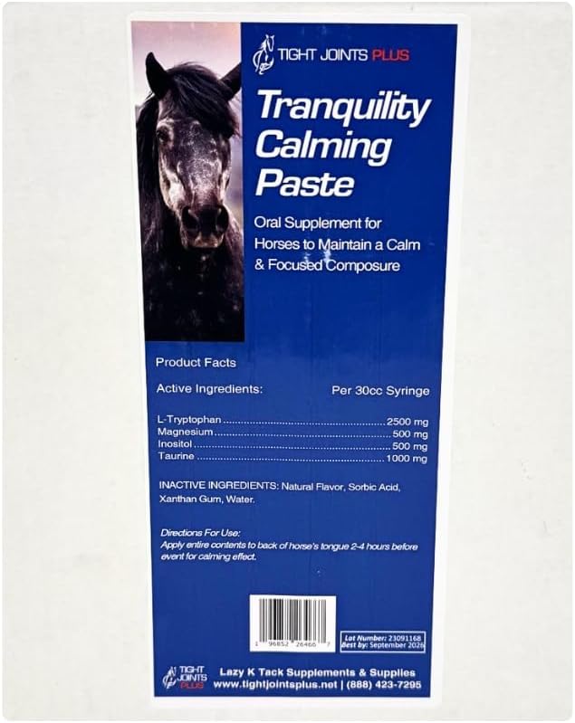 Tranquility Plakken voor paarden - 12 Tellen