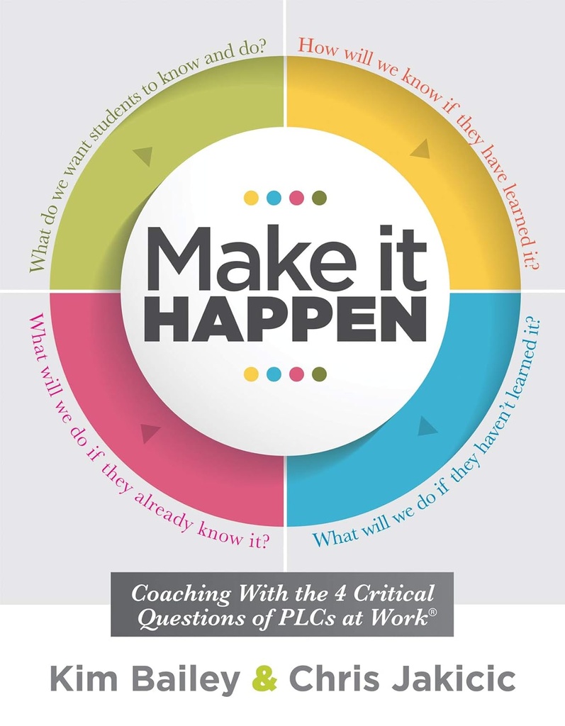 Make It Happen: Coaching with the Four Critical Questions of PLCs at Work® (Professional Learning Community Strategies for Instructional Coaches)