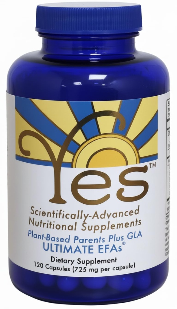 Vissenolie op basis van planten Alternatief JA Omega 3 & 6 Vetzuur - Burpless - DHA, EPA, SDA - Cholesterol, Hart, Huid, Energie, Ogen, Immuniteit Ondersteuning door JA (120 Gel caps)