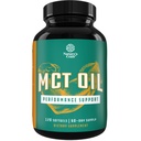 C8 MCT Oil Softgels - Medium Chain Triglycerids MCT Coconut Oil Supplement met Capryl/Capric Triglyceriden voor Body Sculpting, Enhanced Energy & Uithoudingsvermogen - Keto Supplementen voor gewichtsverlies - 120 Ct