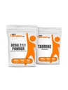 BulkSupplements BCAA 2:1:1 500g + Taurine 500g bundel
