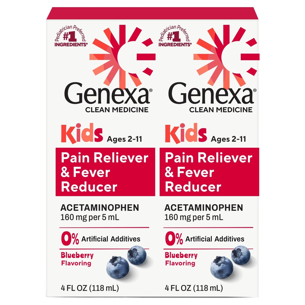 Genexa Kinderen Clean Acetaminophen 