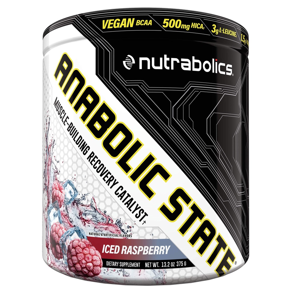 Nutrabolics Dieetsupplement Anabole Staat Iced Raspberry 375g (30 Servers)