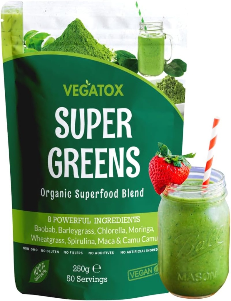 Vegatox Super Greens Powder 250g Ultimate Immune Support 