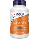 NU Supplementen, L-Serine 500 mg, Zenuwstelsel Gezondheid, 120 Veg Capsules