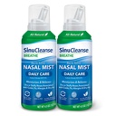 SinuCleanse Daily Care Steriele Saline Neusspray, Ultra Fine Mist, onmiddellijk vocht & Relieves Everyday Nasal Congestie door koude en droge lucht, 4,5 Oz (2 Pack), Made in USA