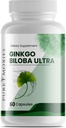 Ginkgo Biloba en Ginseng Brain Dieetsupplement ondersteunt hersenfunctie, geheugen, geestelijke alertheid, alle natuurlijke, verbeteren bloedcirculatie