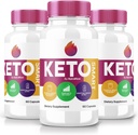 (3 Pack) Keto Smart Capsules - Keto Smart Dietary Supplement for Advanced Weight Loss, Maximum Strength All Natural Pillen for Targeting Belly Fat, KetoSmart Pastillas Reviews (180 Capsules)