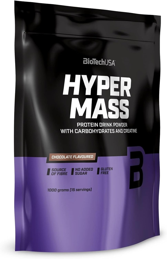 Biotechusa Hyper Mass 5000 Weight Gainer Mass 1000g - Chocolade