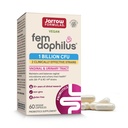 Jarrow Formulas Fem-Dophilus Vaginale Probiotica 1 Miljard CFU met 2 wetenschappelijke backed strains, Dieetsupplement voor vaginale en urinaire traktatie, 60 capsules, 60 dagen levering, Houdbaarheid Probiotica