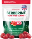 Keto Berberine Complex Gummies (Sugar-Free) w Ceylon Cinnamon, Milk Thistle, ACV [AMPK Metabole Activator] Berberine Supplement voor Metabolisme, Gut Health, Vasten, Natuurlijke Energie - 3rd Party Tested