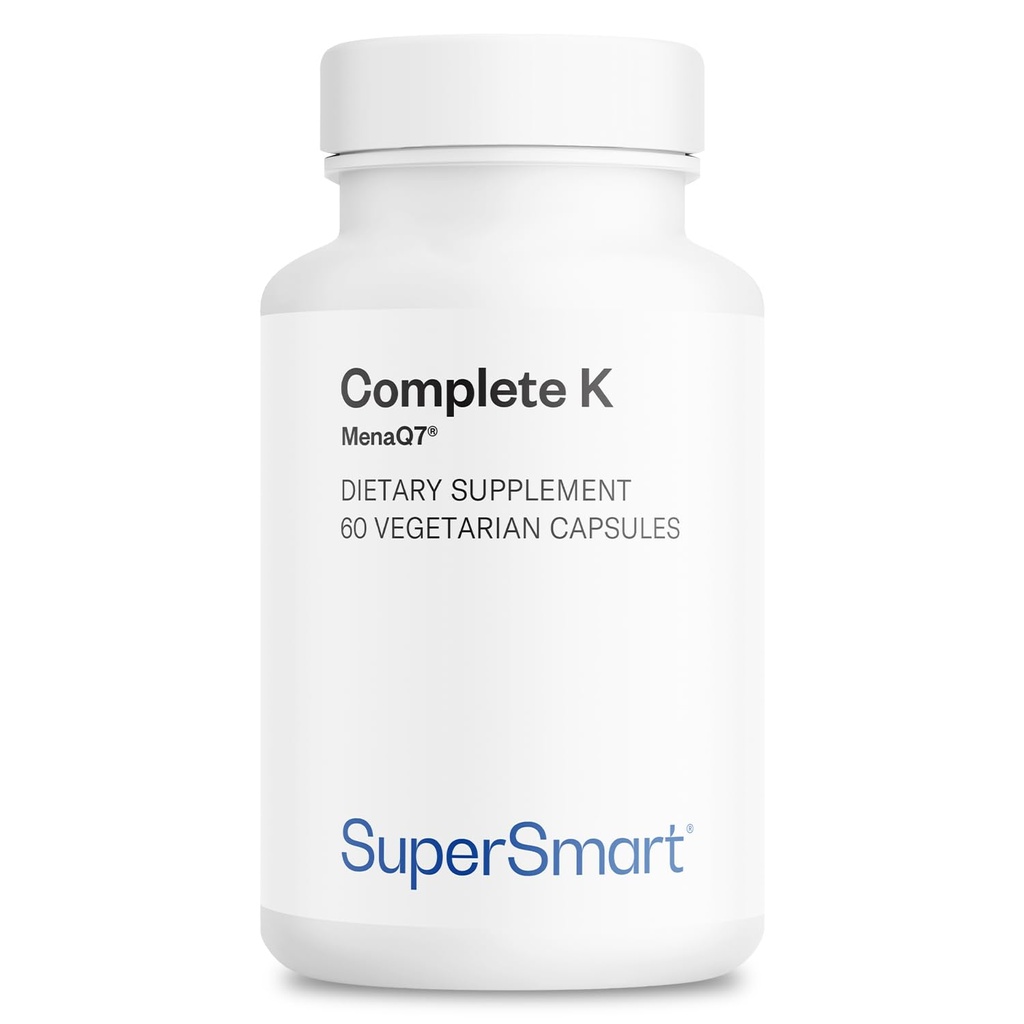Supersmart - Complete K - met K1, K2 (MK4 + MK7) - Volledige Spectrum Vitamine K-supplement 