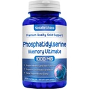 Geheugensupplement voor hersensupport met Memory and Focus Complex met Ginkgo Biloba DMAE Rosemary en Gotu Kola Made and Tested The USA (66 Day Supply)