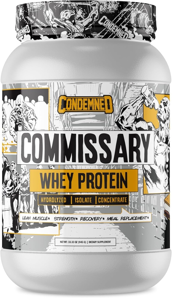 CONDEMNED Labz Commissionsary Whey Protein Gehydrolyseerde isolaat en concentrate 