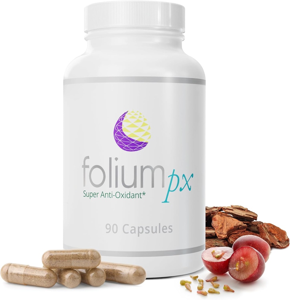 FoliumpX Pure Pine Tree Parts/Grape Seed Extract: Natuur's Powerhouse Ondersteuning voor volledige lichaamsreiniging en metalen detox