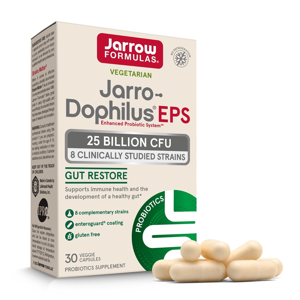 Jarrow Formules Probiotica voor vrouwen en mannen Digestieve gezondheid - Probiotische voedingssupplementen, Gut Health, 25 miljard CFU, 30 capsules, 30 dagen levering