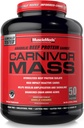 MuscleMeds Carnivor Mass Diet Supplement, Vanilla Caramel, 5,78 Pond (002658)