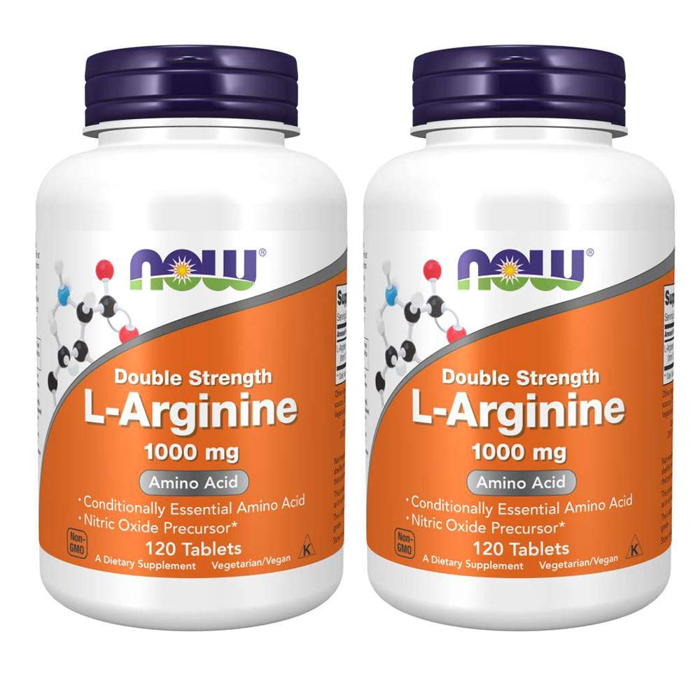 Nu Foods Arginine 1000mg, 120 tabbladen (verpakking van 2)