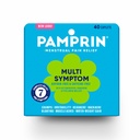 Pamprin Multi-Symptoom Formula, met acetaataminofen, Menstruele periode symptomen Verlichting met inbegrip van krampen, pijn, opgeblazenheid, en prikkelbaarheid 40 Caplets