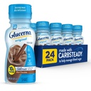 Glucerna Original Diabetes Care Shake, Rijke Chocolade, Diabetische Maaltijd Vervanging ter ondersteuning van bloedsuiker management, 10g eiwit, 180 Calorieën, Klaar om te drinken, 8-fl-oz fles, 24 Pack