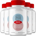Prime Biome Gut Health Capsules, PrimeBiome Gezonde huidondersteuning Supplement Pillen, Prime Biome Geavanceerde Formule - Maximale sterkte Alle Natuurlijke Gezondheid & Wellness Pillen, PrimeBiome Reviews (5 Pack)