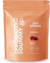 Kinderen Probiotic Gummies- Immune Ondersteuning voor kinderen Probiotic Multi Enzyme, Digestief & Gut Comfort - Probiotica en Prebiotica Kauwbare Multivitamine, Aardbei Smaak - Biologische,Vegan, 60 Gummy Vitaminen