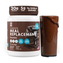 Ja, dat kan je wel! Maaltijdvervangingsshake - 20G eiwit, 5G vezels, 21 vitaminen en mineralen, 0G toegevoegde suiker - Maaltijd vervangende eiwitpoeder - volledige all-in-one voeding - 15 porties (chocolade)
