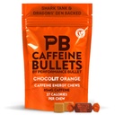 Cafeine Bullet Energy Chews - Chocolate Orange. 40 * 85mg - Sneller Kick Than Pillen, Gels en Gum. Sportwetenschap voor hardlopen, fietsen, Gaming & A Pre Workout Endurance Boost.