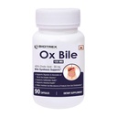 Generieke Pub OX-bile Extract 125mg, 45% CHOLIC zuur, ondersteunt galblaas Gezondheid en ondersteunt gezonde spijsvertering, Bile Synthesis Ondersteuning, (Gluten Free & Non-GMO) - 90 capsules