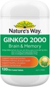 Natuur Way Ginkgo Biloba 2000MG 100+20 tabletten